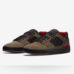 Nike Ishod Wair SB Light Olive Skating Shoes DC7232-300 Size 10